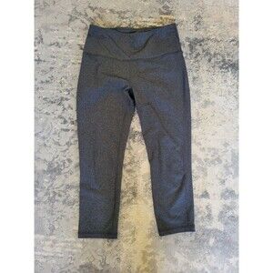 RBX Live Life Active Womens High Waist Cropped Ankle Leggings Black Size Medium